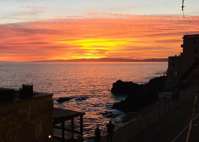 Romantic Sea View Flat In Appartement